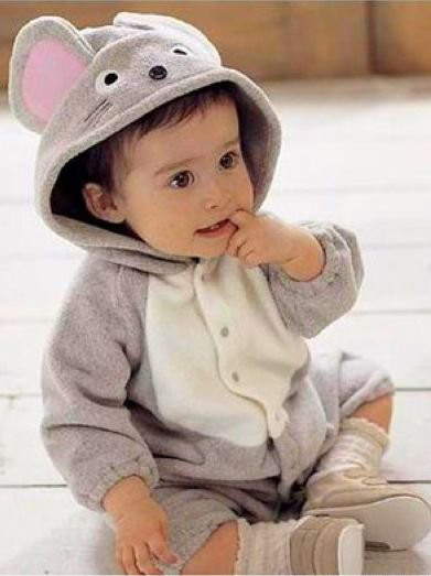 mouse onesie baby